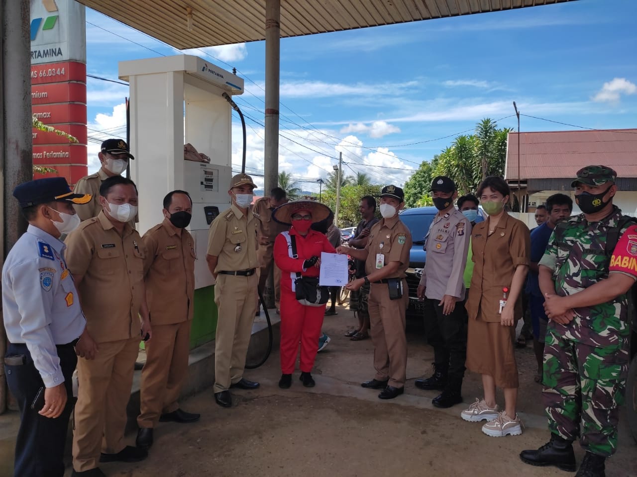 Pemkab Kubar Lakukan Sosialisasi Pengaturan Dan Penertiban Pengisian BBM Di SPBU/APMS